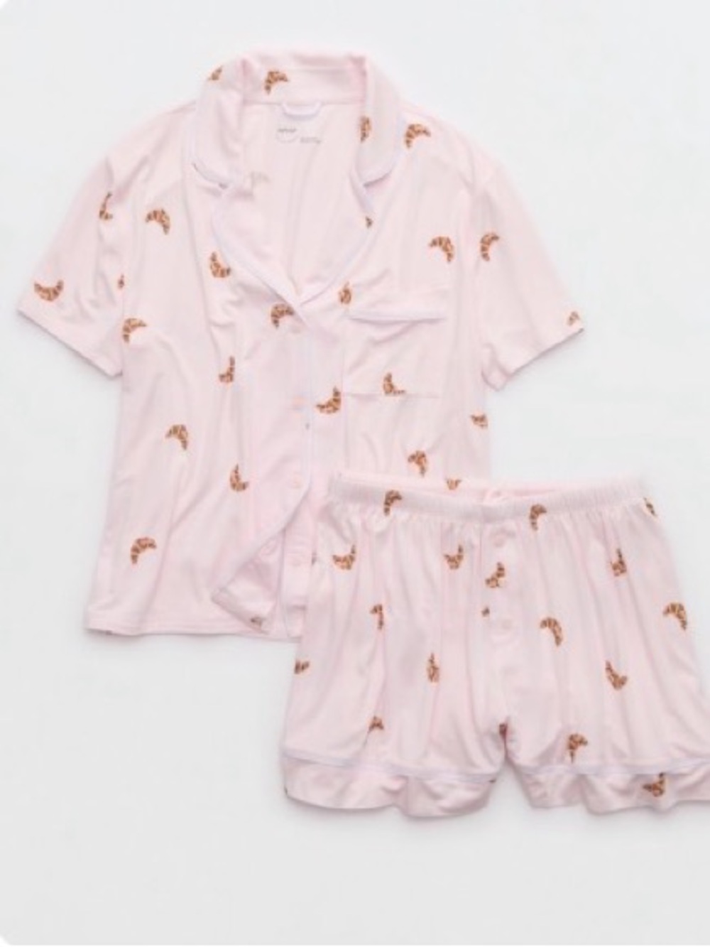 Aerie Real Soft® Piping PJ Set